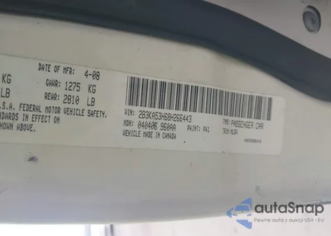 2008 Dodge Charger R/T from USA, damaged, VIN 2B3KA53H68H266443